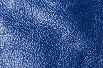 Fototapeta na wymiar Dark blue Leather for Concept and Idea Style of Fine Leather Crafting, Handcrafts Work Space, Handmade Leather handcrafted, leather worker. Background Textured and Wallpaper.