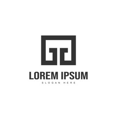 Obraz premium Initial letter logo design. Minimal letter logo template