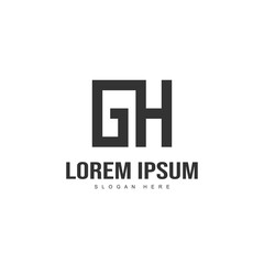 Obraz premium Initial letter logo design. Minimal letter logo template