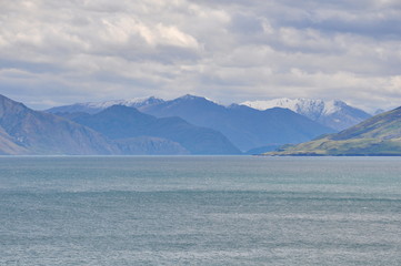 Lake Wanaka in the Queenstown-Lakes District, South Island, New Zealand