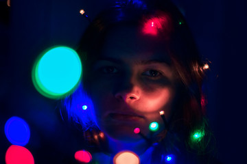 silhouette of a woman