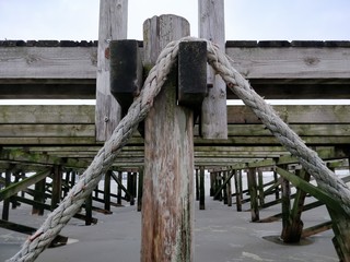Fototapeta premium Pier am Strand