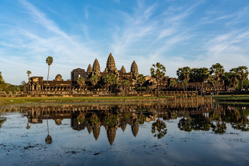 Fototapeta na wymiar Angkor Wat before sunset