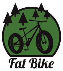 fat bike mountain bicycle