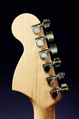 Guitar headstock back