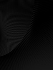 abstract Illustration. luxurious black line background 