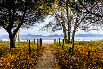 Autmn at Vao Beach - Vigo