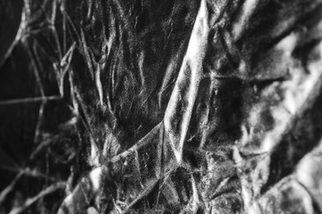 shiny silver crinkle background drop