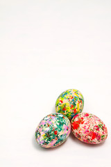 Hand made painted easter eggs