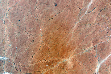 texture of brown old marble crack