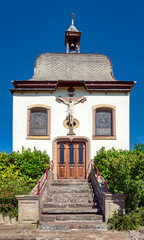 Old chapel in Marlenheim, Alsace, France