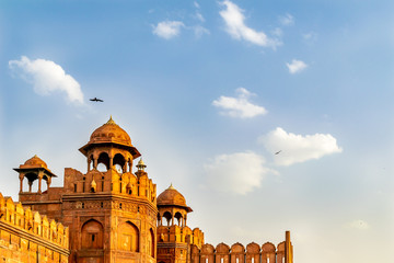 Red Fort- an evening view