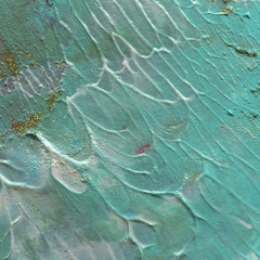 Acrylic colorful abstract background with waves and strokes on white paper background. Trendy look. Chaotic abstract organic design.