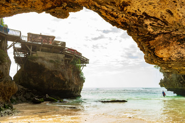 Suluban Beach- the beautiful hidden beach, accessible during the low tides