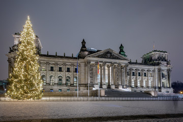 Berlin winter night