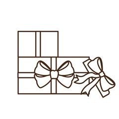 gifts boxs isolated icon