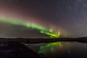 Northern Lights on Cold Icelandic Nights