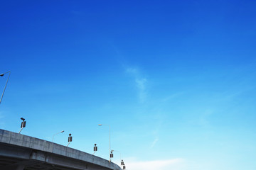 Fototapeta premium Background sky,Bright in Phuket Thailand