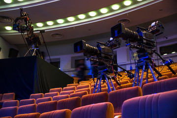 studio camera at the concert.