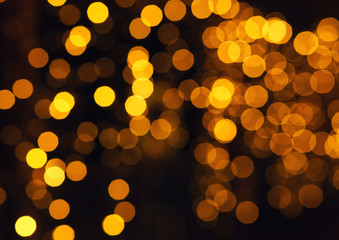 abstract blurred lights bachground/ christmas/ new year street decorations