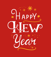 New year poster