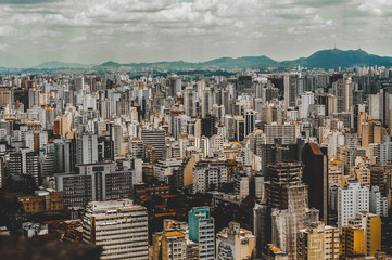 São Paulo vista do Terraço Itália