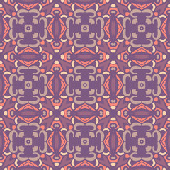 Abstract seamless ornamental pattern
