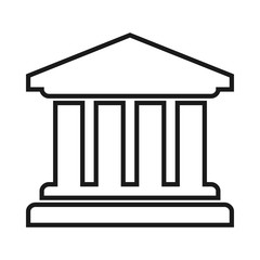 Capital Building Icon Logo