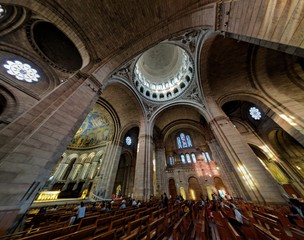 interior of an old church