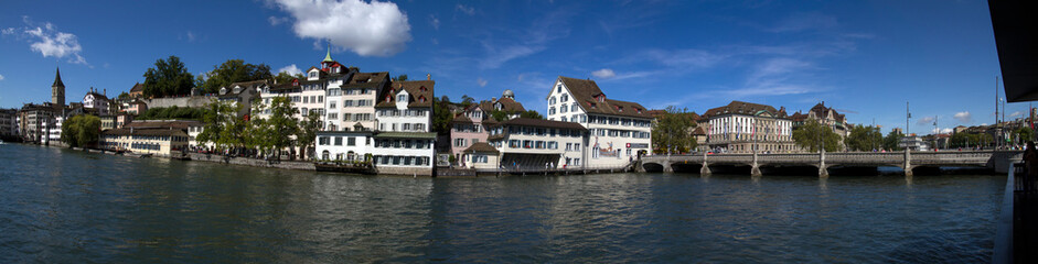Zurigo, Svizzera. Vista sulla città.