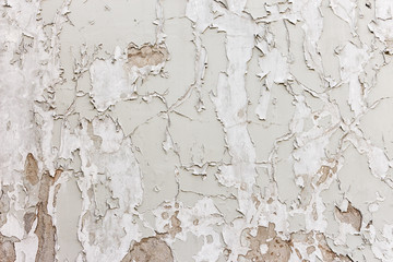 peeling plaster background