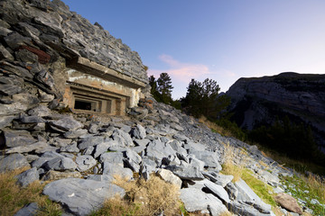 Bunker in the Pyrenees