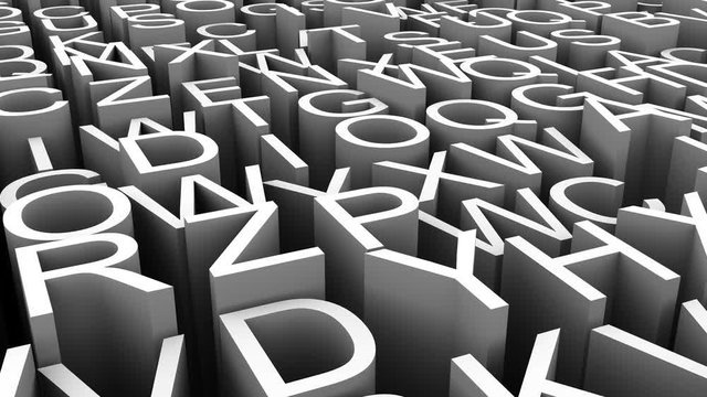 Background of Letters
