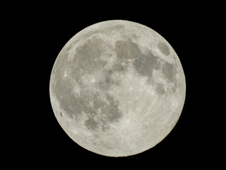 full moon in the sky