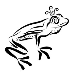 The Queen of Frogs or Fairytale Princess Waiting for the Bridegroom