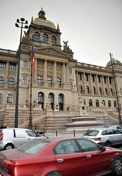 old museum, city Prague, Czech republic,Europe