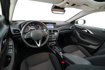 interior luxury passenger car