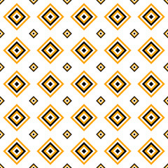 Abstract geometrical seamless pattern - vector square background illustration