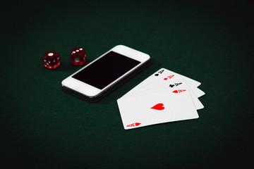 Win money on internet playing poker online