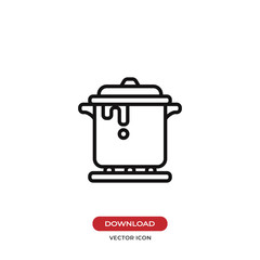 Stew vector icon