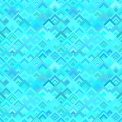 Fototapeta premium Geometric diagonal square tile mosaic pattern background - seamless design