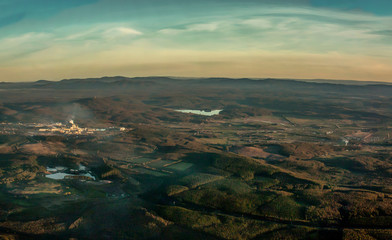 Bio Bio Region from above