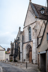 Fototapeta na wymiar Provins, Eglise Saint Quiriace