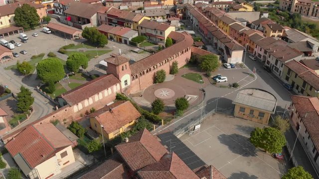 Compass to Rome in the village of Orio Litta Italy