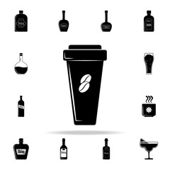 coffee in a glass icon. Drink icons universal set for web and mobile