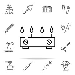 baking oven, cooking oven icon. pakistan culture and landmarks icons universal set for web and mobile