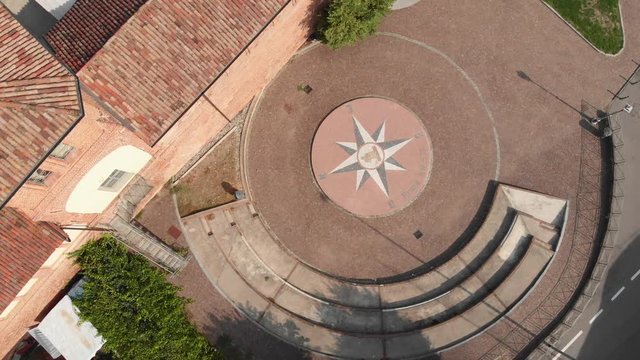 Compass to Rome in the village of Orio Litta Italy