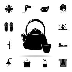 tea illustration icon. Spa icons universal set for web and mobile