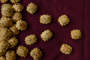 delicious decorative cookies