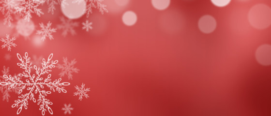 Schneeflocken - Weihnachtsmotiv